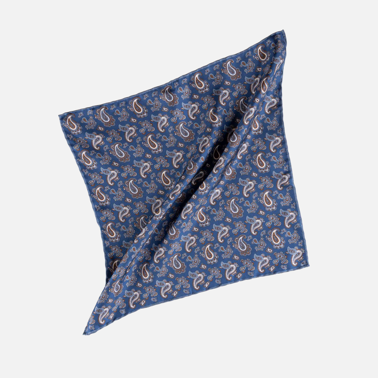 Silk Twill Paisley Print