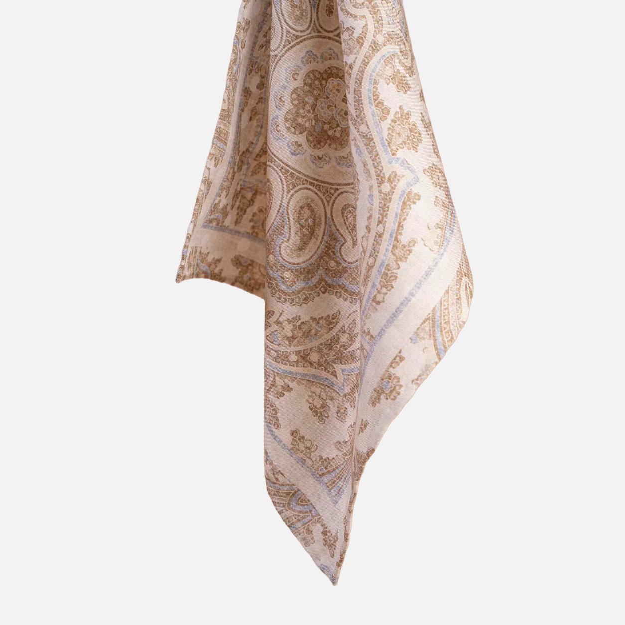 Reversible Cotton/Silk Paisley Print